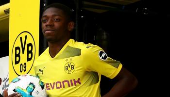 ديمبلي متفائل بإتمام انتقاله لبرشلونة