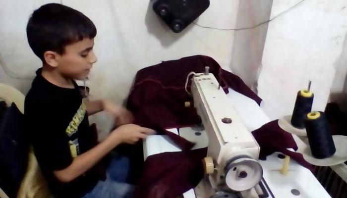 عمالة الأطفال في حلب 