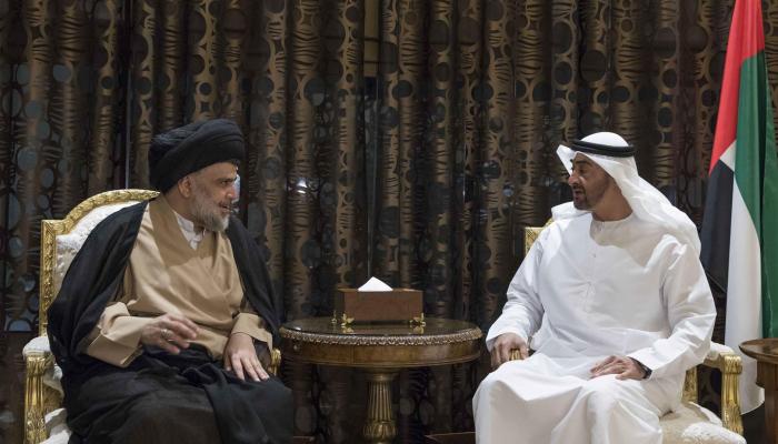 الصدر رحب بروح الانفتاح في لقائه مع الشيخ محمد بن زايد