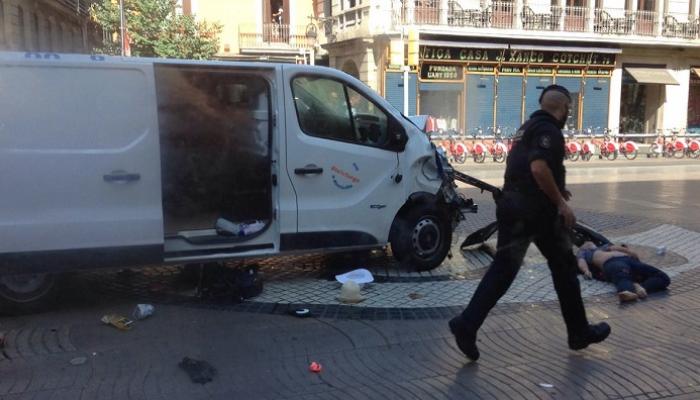صورة الشاحنة التي تسببت بالحادث