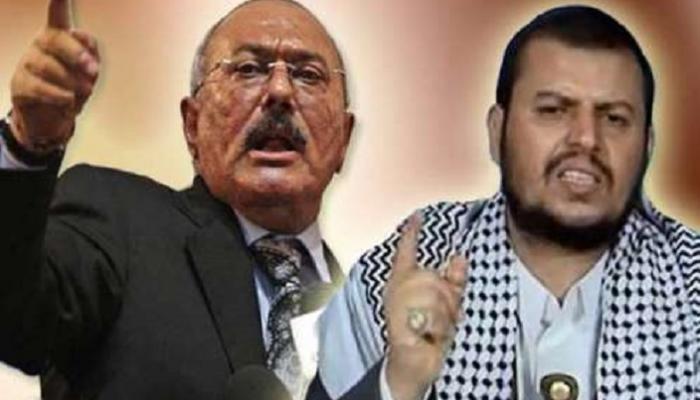 طرفى الانقلاب فى اليمن على عبد الله صالح وعبد الملك الحوثي
