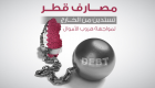 إنفوجراف.. مصارف قطر تستدين من الخارج لمواجهة هروب الأموال