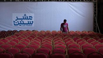 ليلة واحدة من العرض السينمائي في غزة 