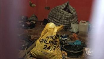 الشرطة عثرت على أجزاء بشرية في حقيبة بكوخ المجرم