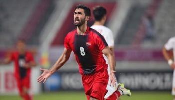 خربين يقرب سوريا من مونديال روسيا