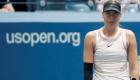 شارابوفا تودع بطولة أمريكا المفتوحة للتنس