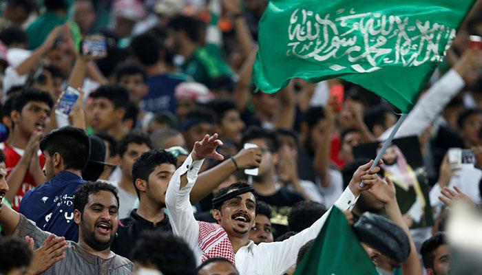 فرحة الشعب السعودي بعد فوز المنتخب