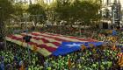 بالصور.. كتالونيا تتحدى إسبانيا بمسيرات تطالب بالاستقلال