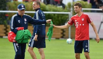 توماس مولر وكارلو أنشيلوتي