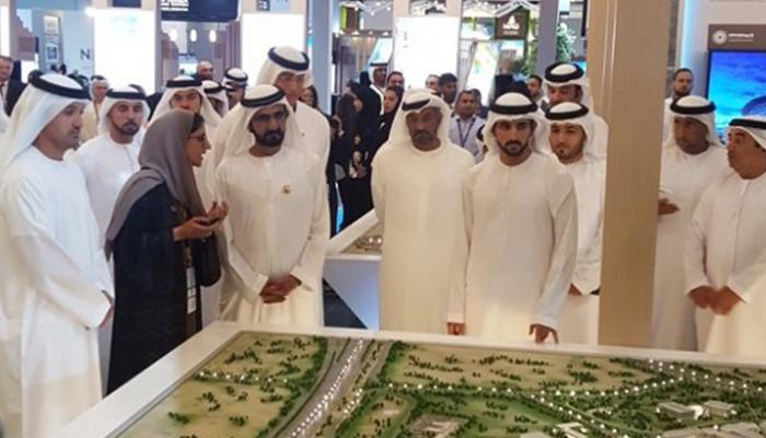 محمد بن راشد يزور سيتي سكيب