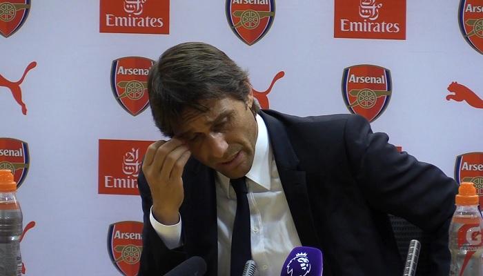 كونتي يتمنى إنهاء مواجهة أرسنال بـ 11 لاعب