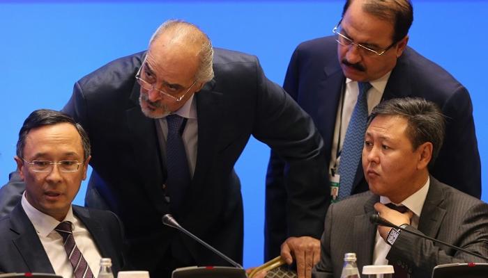 بشار الجعفري ممثل سوريا في مفاوضات أستانة- أ.ف.ب