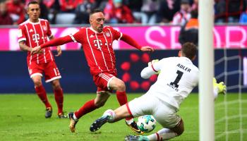 روبين يسجل هدفا بقدمه اليمنى في فوز سهل لبايرن