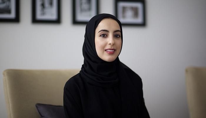 شما بنت سهيل المزروعي، وزيرة دولة لشؤون الشباب في الإمارات