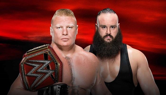 نزال بين بروك ليسنر وبرون سترومان على لقب WWE العالمي