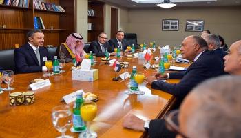 الاجتماع التشاروي للدول الأربع الداعية لمكافة الإرهاب