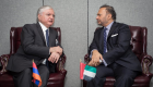 قرقاش يلتقي وزراء خارجية أرمينيا والفلبين وبوليفيا بنيويورك