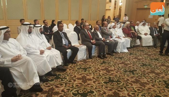 من اجتماع المكتب الدائم للاتحاد العام للأدباء والكتاب العرب في مدينة العين الإماراتية