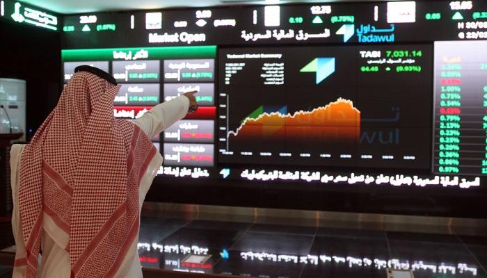 تداولات نشطة في بورصة السعودية