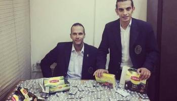 صورة من المضبوطات التي كانت بحوزة الراكب المصري