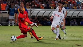 كين يسجل هاتريك