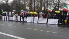 وقفة احتجاجية أمام سفارة النظام الإيراني في لندن