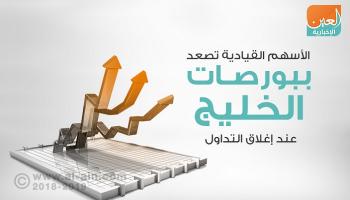 بورصات الخليج عند الإغلاق