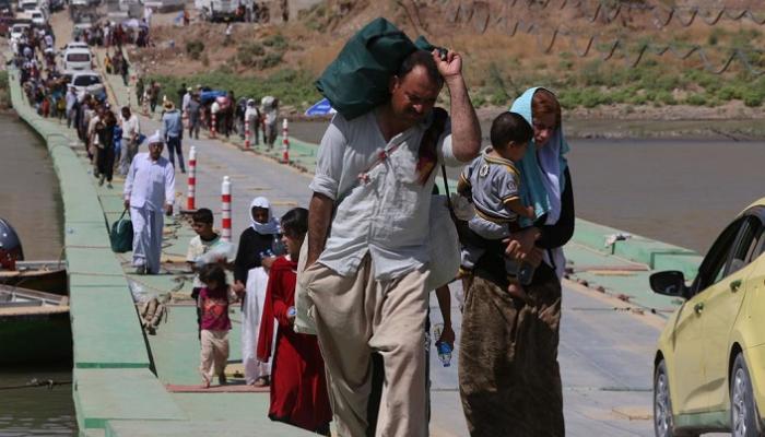 نازحون عراقيون - صورة أرشيفية