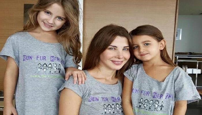 نانسي عجرم تعود لبناتها في استراحة من The Voice Kid