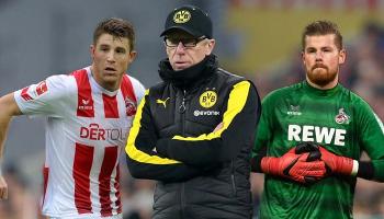 بيتر شتوجر مدرب دورتموند مع نجومه السابقين