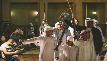 عروض تراثية في متحف قصر العين 