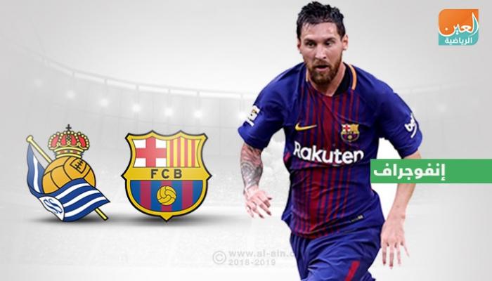 برشلونة وريال سوسيداد