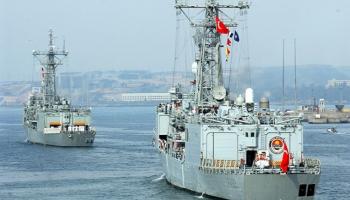 سفن تركية في بحر إيجة- أرشيفية