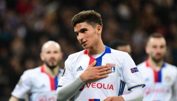 حسام عوار لاعب ليون الفرنسي