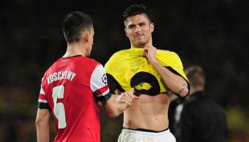 تعثر انتقال جيرو من أرسنال إلى بروسيا دورتموند