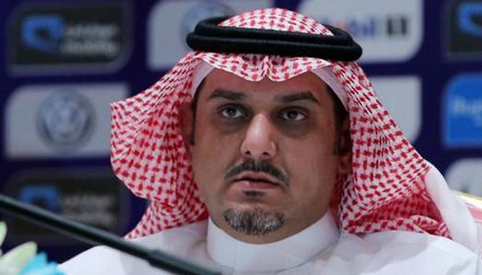 الأمير نواف بن سعد رئيس الهلال السعودي