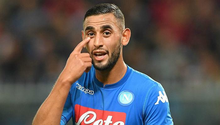 فوزي غلام نجم نابولي ومنتخب الجزائر
