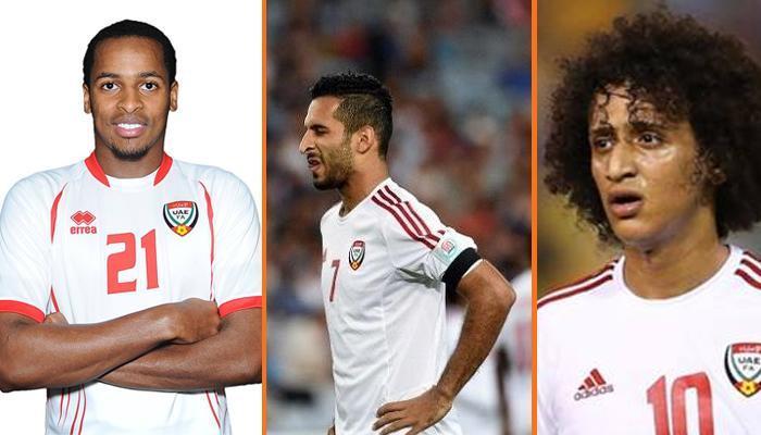 ثلاثي منتخب الامارات