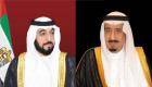 العاهل السعودي يعزي في وفاة والدة رئيس دولة الإمارات