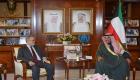 وزير الخارجية الكويتي يبحث مستجدات الساحة اليمنية مع المخلافي
