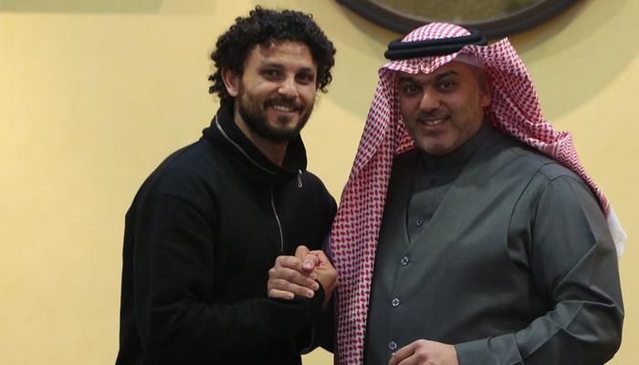 حسام غالي ورئيس النصر السعودي