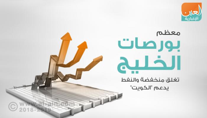 بورصات الخليج عند الإغلاق