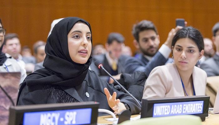 شما المزروعي، وزيرة الدولة لشؤون الشباب في الإمارات