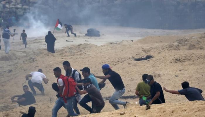 اشتباكات بين قوات الاحتلال الإسرائيلي والفلسطينيين- أ. ف. ب
