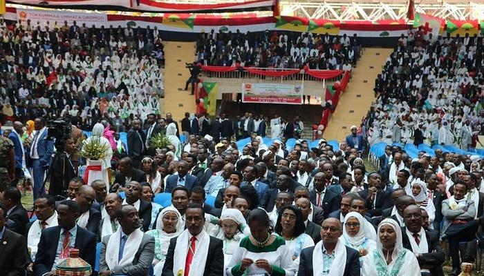 جانب من مؤتمر حزب "المنظمة الديمقراطية لشعب أورومو" - أرشيفية
