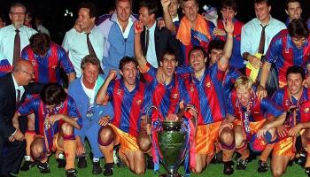 فريق برشلونة 92