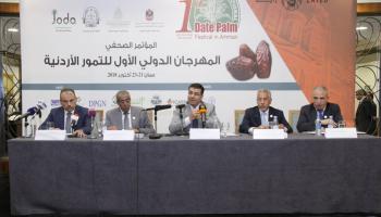 جانب من المؤتمر الصحفي للمهرجان