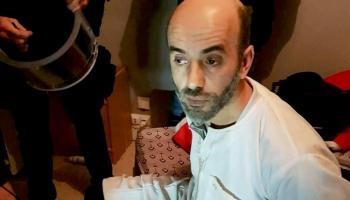 رضوان فايد لحظة اعتقاله من منزله