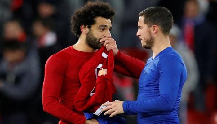 إيدين هازارد ومحمد صلاح