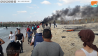 إصابة 66 فلسطينيا في مواجهات مع الاحتلال بغزة